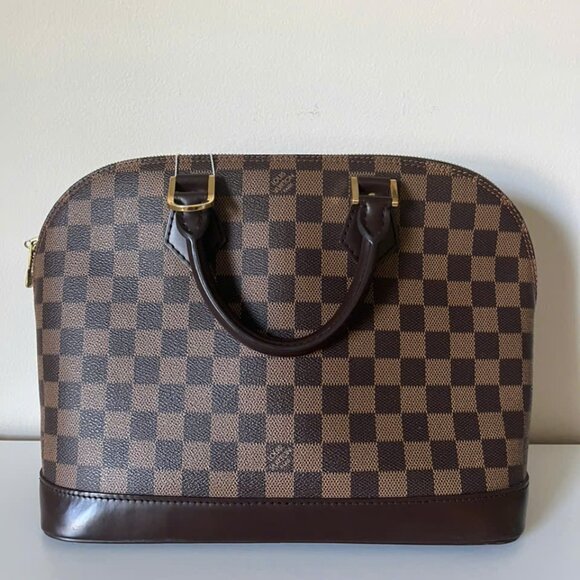 LOUIS VUITTON Damier Ebene Alma PM - Picture 1 of 16